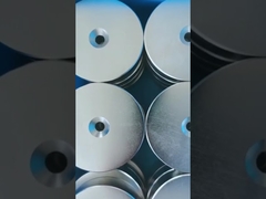 Kundenspezifische Magneten größer ringsum Kreis-Neodym dauerhaftes N45 starker Ring Shape