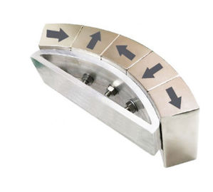 kaufen Dauerhafte Bogen-Segment-Magneten des Neodym-N48 für schwanzlosen DC-Motor online manufacture
