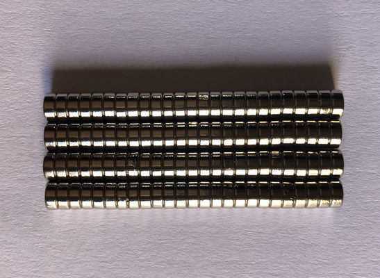 kaufen N35 ordnen 5 x 2mm runden Ndfeb die Disketten-Magneten/starke Scheiben-Magneten für Kopfhörer online manufacture
